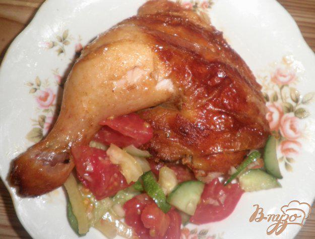 фото рецепта: Курица-гриль в остро-сладком маринаде