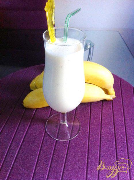 фото рецепта: Коктейль молочно-банановый