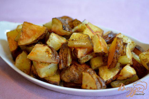 фото рецепта: Пряный картофель в духовке