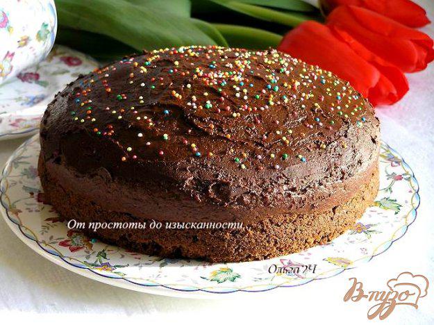 фото рецепта: Шоколадный торт со свеклой