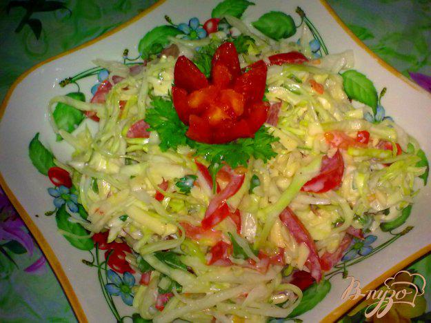 фото рецепта: Салат с капустой и сыром