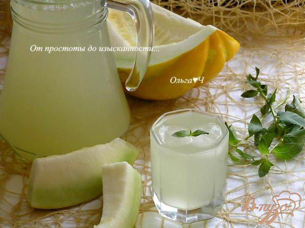 фото рецепта: Дынный лимонад с мятой