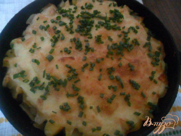 фото рецепта: Запеченный картофель с мясом по - французки