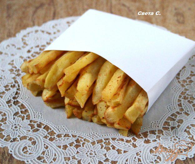 фото рецепта: Картофель фри без масла