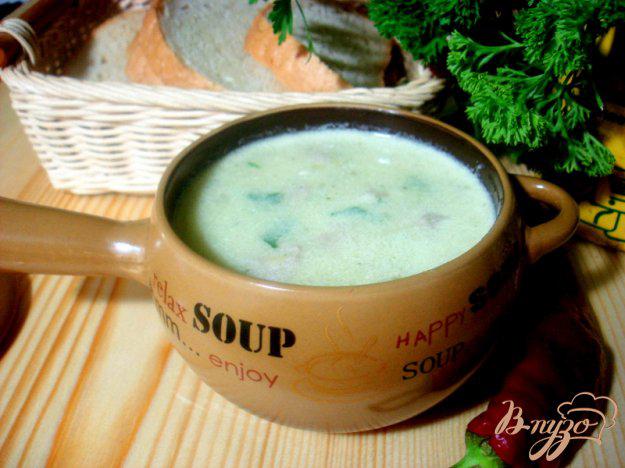 фото рецепта: Суп пюре из цукини с фрикадельками
