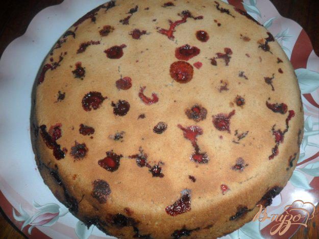 фото рецепта: Пирог с вишнями