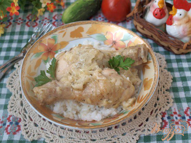 фото рецепта: Курица в сметанном соусе