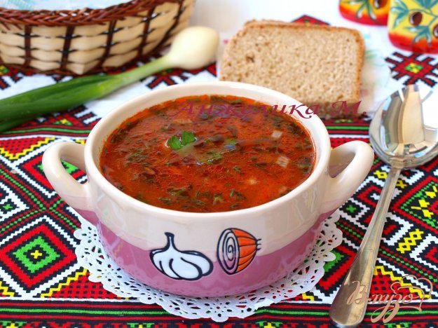фото рецепта: Рисовый суп с томатом