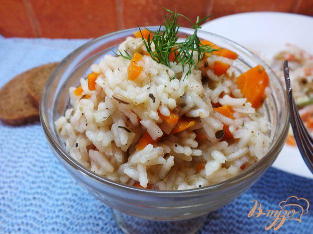 фото рецепта: Плов вегетарианский с грибами и морковью