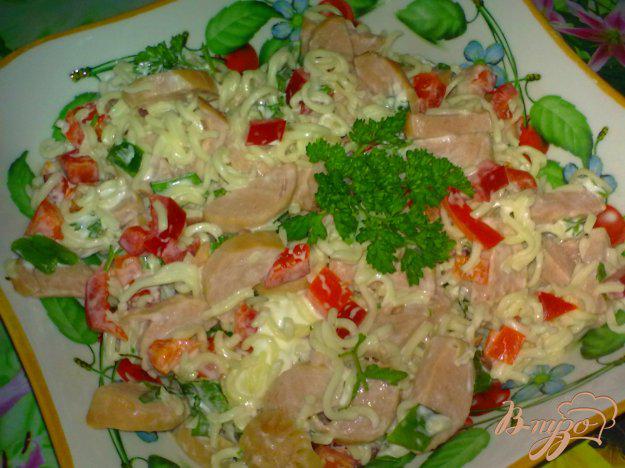 фото рецепта: Салат с макаронами