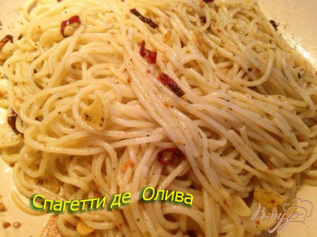 фото рецепта: Спагетти де олива
