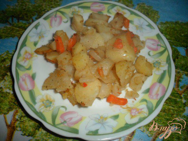 фото рецепта: Жаренный картофель в рукаые для запекания