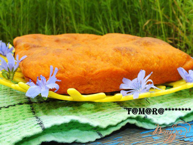 фото рецепта: Картофельный пирог на томатном тесте