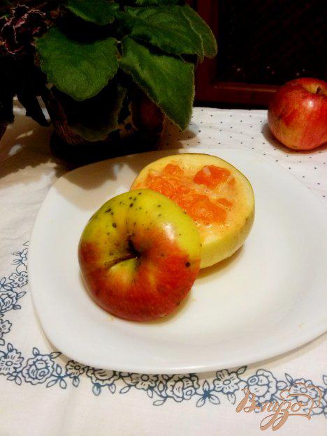 фото рецепта: Тыквенная каша запеченная в яблоке