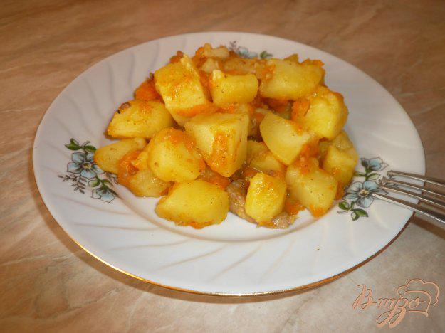 фото рецепта: Картофель тушеный
