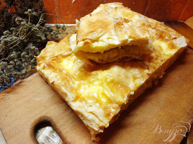 фото рецепта: Пирог с картофелем и луком