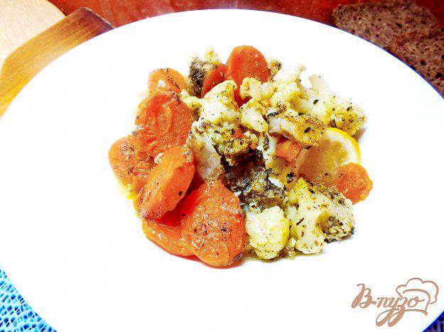 фото рецепта: Пангасиус запеченый с овощами