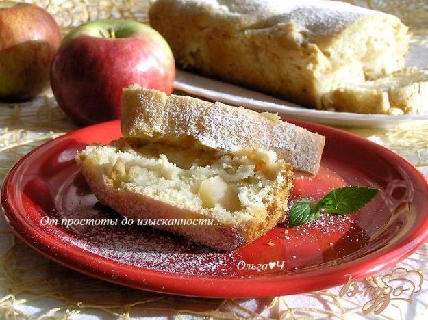 фото рецепта: Постный кекс с яблоками