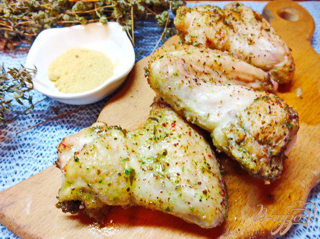 фото рецепта: Курица в имбирно-чесночном маринаде