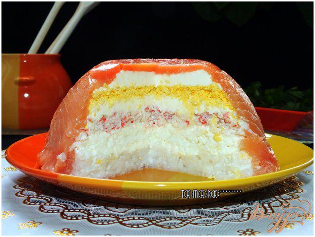 фото рецепта: Торт рыбный «Праздничный»