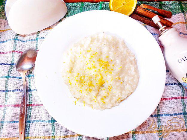 фото рецепта: Имбирный рис с лимоном и корицей