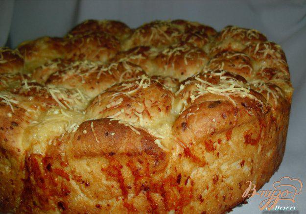 фото рецепта: «Обезьяний» хлеб с сыром