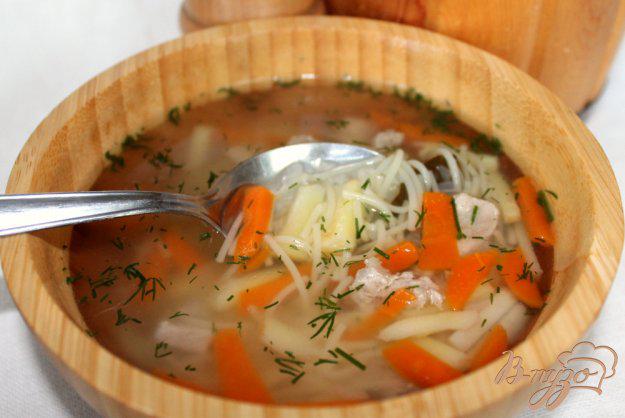 фото рецепта: Суп с вермишелью