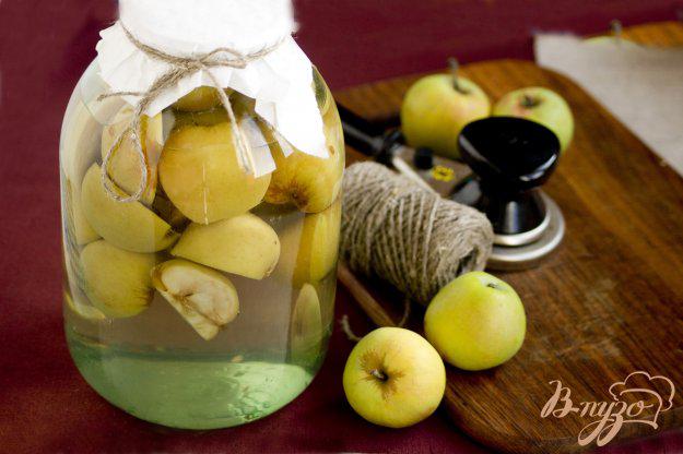 фото рецепта: Яблочный компот на зиму