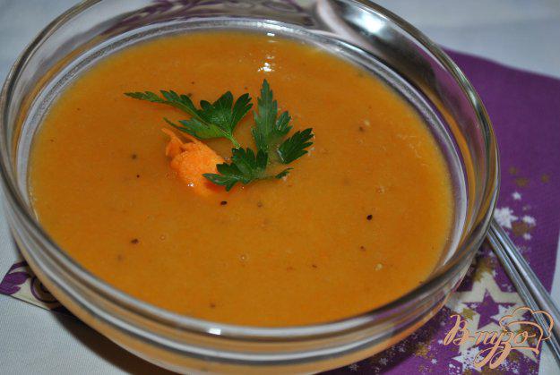 фото рецепта: Сладкий крем-суп из тыквы