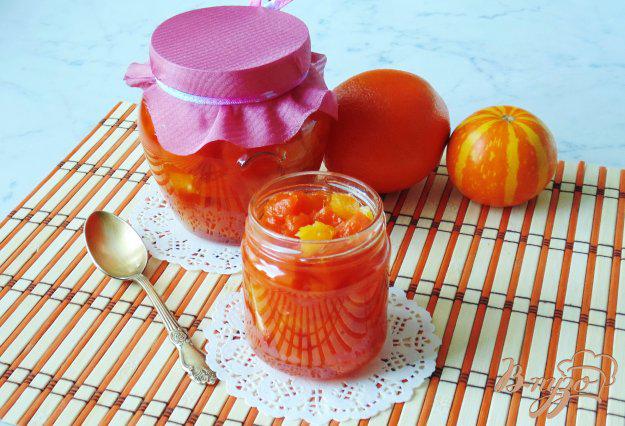фото рецепта: Варенье из тыквы и апельсина