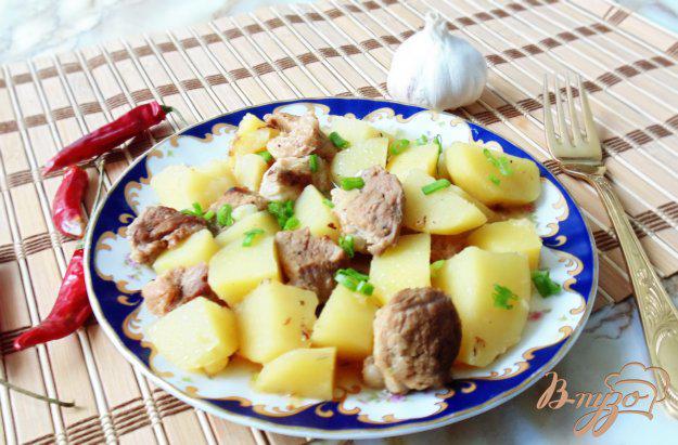 фото рецепта: Жаркое из свинины с картофелем