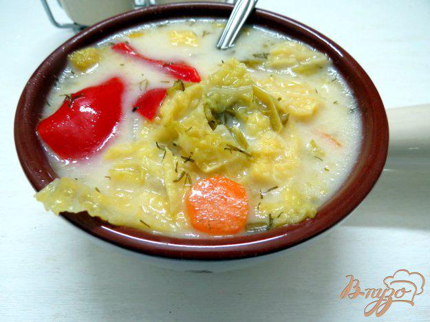 фото рецепта: Суп с савойской капустой