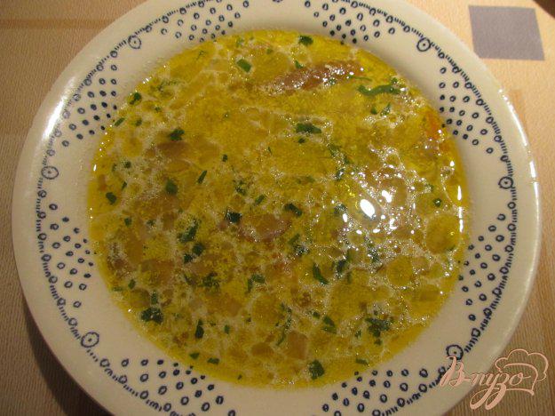 фото рецепта: Сырный суп с грибочками