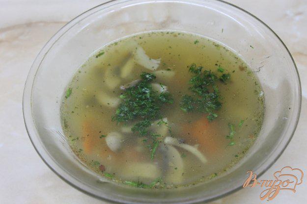 фото рецепта: Грибной суп с гречневой крупой
