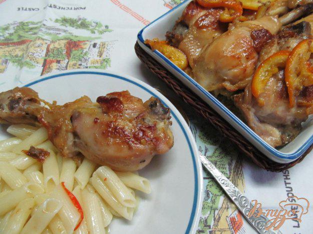 фото рецепта: Курица карри с апельсином и медом