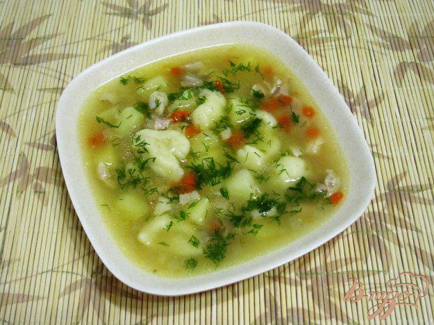 фото рецепта: Куриный суп с клецками