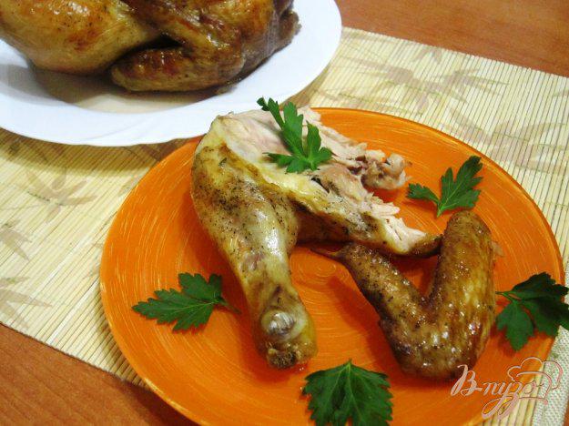 фото рецепта: Запеченная курица с соевым соусом