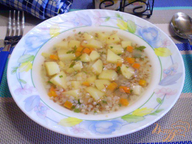 фото рецепта: Детский суп с гречкой