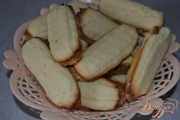 фото рецепта: Песочное печенье с карамелью