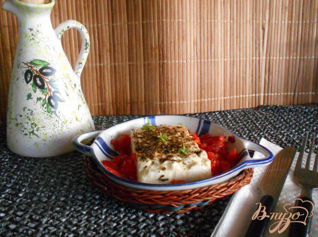 фото рецепта: Сыр фета саганаки
