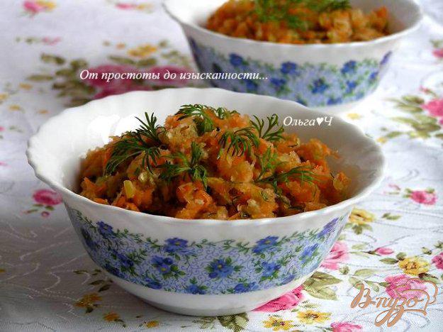 фото рецепта: Салат из моркови, редьки и яблока