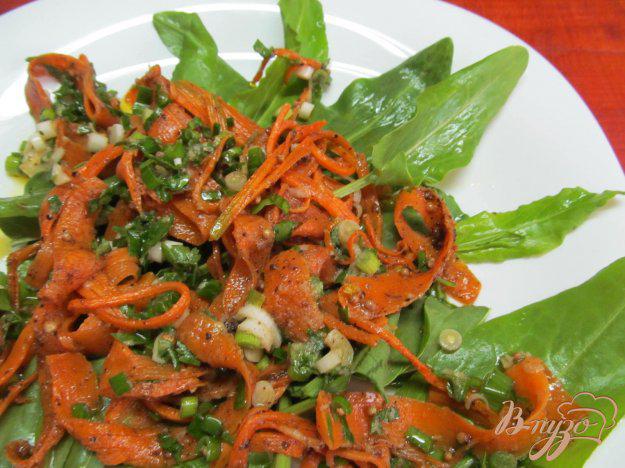 фото рецепта: Теплый салат из моркови
