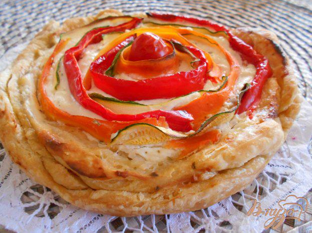 фото рецепта: Пирог «Овощная спираль»