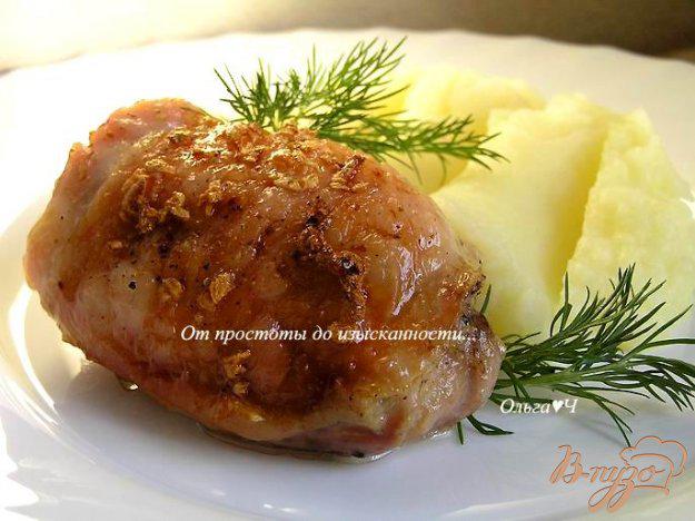 фото рецепта: Куриные бедра в соленом сиропе