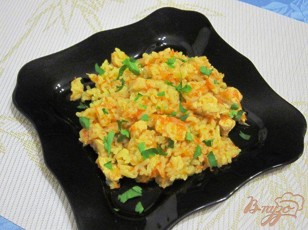 фото рецепта: Куриное филе с рисом