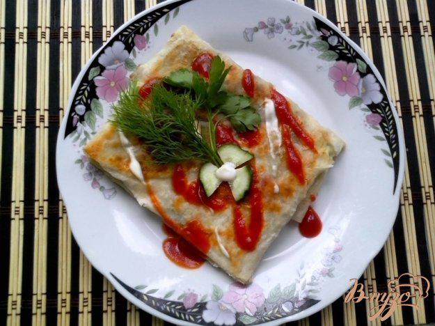 фото рецепта: Конверт закусочный из лаваша