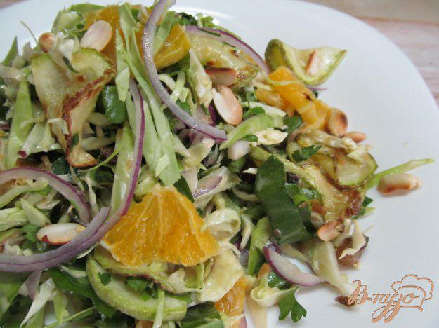 фото рецепта: Салат из капусты апельсина кабачка