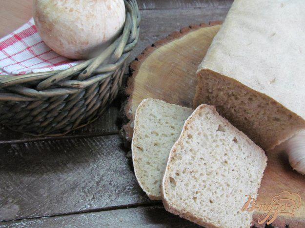 фото рецепта: Хлеб с добавлением льняной клетчатки и муки