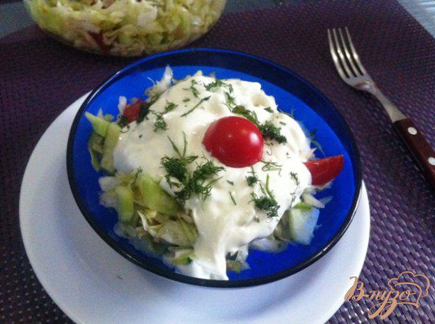 фото рецепта: Салат из свежий овощей