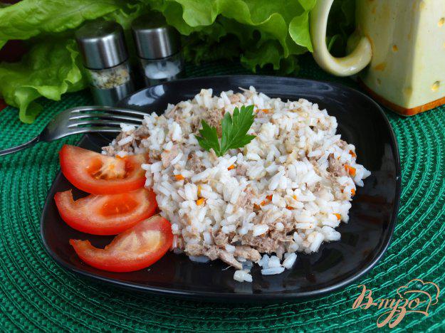 фото рецепта: Рис с индейкой и овощами